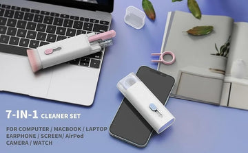 Multifunctional 7-in-1 Keyboard Cleaning Kit - Keyboard, Earphone & Device Cleaning