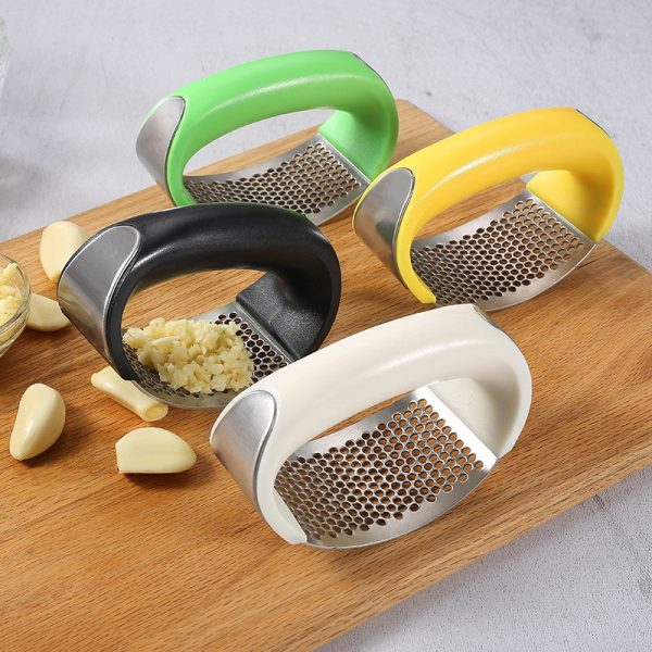 Easy Garlic Press - Rocker, Crusher & Mincer