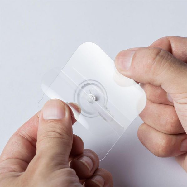 Adhesive Wall Hooks - No Nails, Easy Install