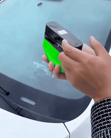 (Pack of 2) Oil Film Brush 2.0 – Clear Vision Windshield & Glass Cleaner, Water-Repellent Car Window Cleaning Tool
